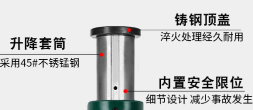 螺旋千斤頂升降套筒用不銹錳鋼材質(zhì)有什么好處
