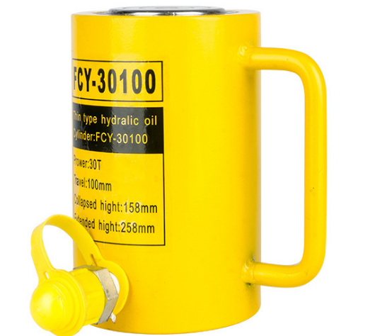 一種無須緊固螺母的液壓千斤頂